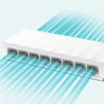 ⁦TP-LINK LS1008  8-Port 10/100Mbps Desktop Switch⁩ - الصورة ⁦3⁩