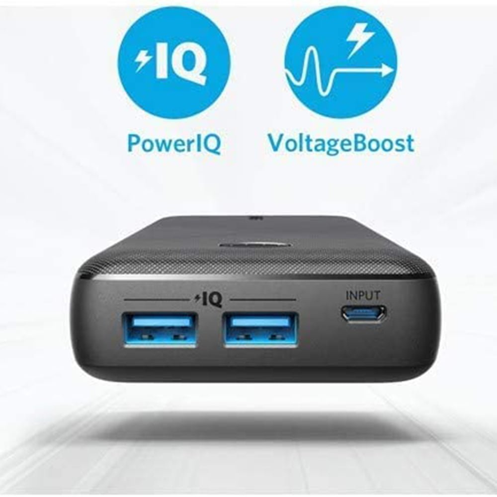 41b+4sE36nL._AC_ Anker PowerCore II 20000, 20100mAh Portable Charger with Dual USB Ports, PowerIQ 2.0 (up to 18W Output) Power Bank, Fast Charging - Image 7