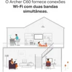 TP-LINK AC1350 Wireless Dual Band Router Archer C60 - Image 8