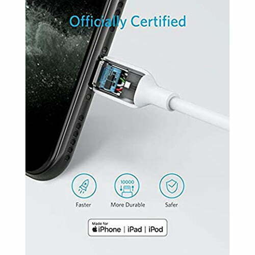 ANKERU3.jpg Anker USB C to Lightning Cable (3 ft), Powerline III - Image 2