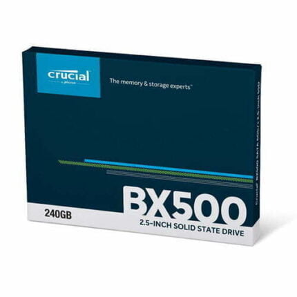Crucial BX500 240GB 3D NAND SATA 2.5-Inch Internal SSD, up to 540MB/s 