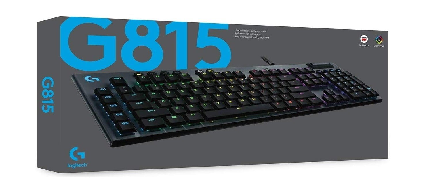 G815 LIGHTSYNC RGB Mechanical Gaming Keyboard G815 LIGHTSYNC RGB Mechanical Gaming Keyboard