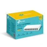 ⁦TP-LINK LS1008  8-Port 10/100Mbps Desktop Switch⁩ - الصورة ⁦4⁩