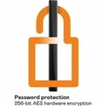 ⁦My Passport 5TB black - Portable Hard Drive with password protection and auto backup software⁩ - الصورة ⁦5⁩