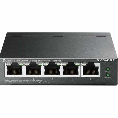 TP-Link-5-PORT-GIGABIT-DESKTOP-SWITCH-WITH-4-PORT-POE2.jpg TP-Link TL-SG1005LP 5-PORT GIGABIT DESKTOP SWITCH WITH 4-PORT POE+ - Image 3