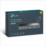 مفتاح تحكم راكمونت / مكتبي بـ 24 منفذ جيجابايت من تي بي لينك TL-SG1024D
