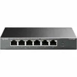 ⁦Tp-Link TL-SF1006P 6-Port 10/100Mbps Desktop PoE Switch with PoE 4-Port⁩ - الصورة ⁦3⁩