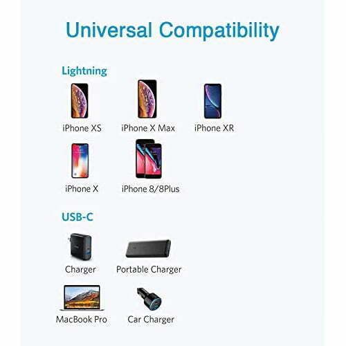 USB-ALITGHTING-2-3.jpg Anker PowerLine Lightning Cable (6ft), Apple MFi Certified High-Speed Charging Cord - Image 2