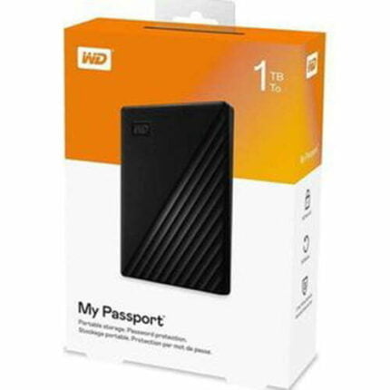 WD 1TB My Passport Portable External Hard Drive,