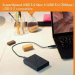 ⁦WD My Passport 4TB Portable External Hard Drive USB 3.0 ⁩ - الصورة ⁦7⁩