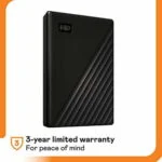 ⁦Western Digital 2TB My Passport  Portable External Hard Drive USB 3.0 ⁩ - الصورة ⁦5⁩