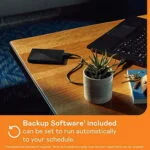 ⁦Western Digital 2TB My Passport  Portable External Hard Drive USB 3.0 ⁩ - الصورة ⁦3⁩