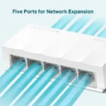 TP-Link 5-Port 10/100Mbps Desktop Switch - Image 4