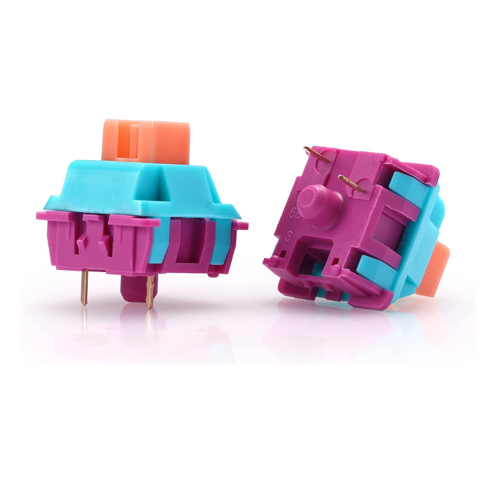 51uK+mpS4SL._AC_SL1500_ Redragon A113 Bullet-R Linear Mechanical Switch, 3-Pin Plate Mounted Red Switches Equivalent, Hot-Swappable DIY Keyboard Quiet Switch Mod, 80 Million Click(24 pcs Switches, Keycap + Switch Puller) - Image 1