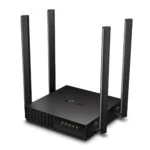 ⁦راوتر واي فاي تي بي لينك AC1200 ارشرا C54 5 جيجاهرتز ثنائي الموجات MU MIMO راوتر انترنت لاسلكي متعدد الأوضاع 3 في 1 4 هوائيات خارجية مدى تغطية طويل - وظائف الحماية الأبوية - أسود⁩ - الصورة ⁦2⁩