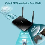 TP-Link AC750 Wireless Dual Band 4G LTE Advanced Router - Archer MR200 - Image 6