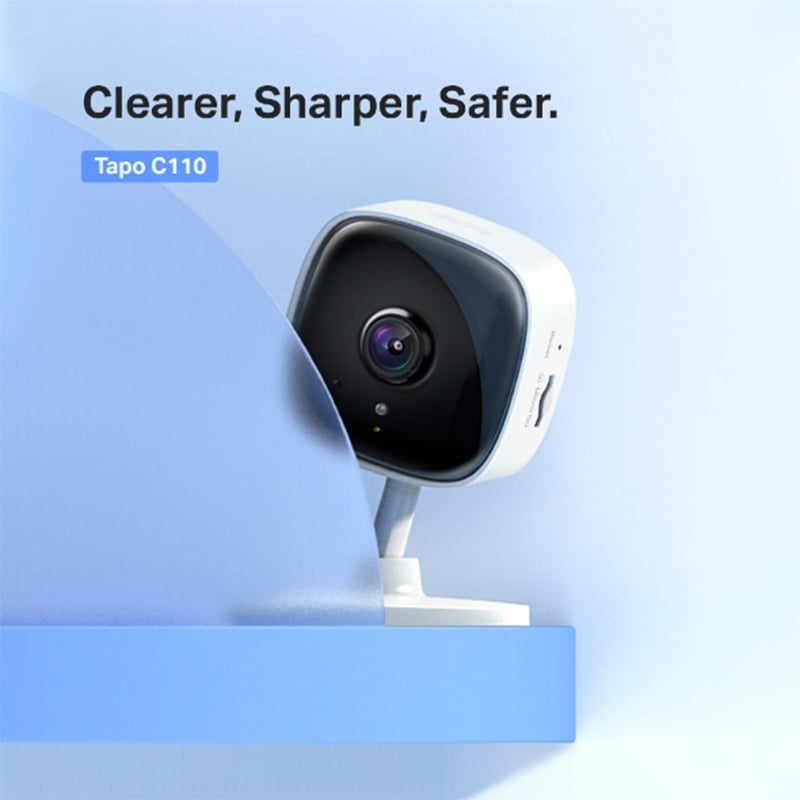 Tapo_c100-overview4_normal_1616655205620g - Copy تي بي لينك | تابو C110 كاميرا مراقبة منزلية واي فاي - الصورة 4