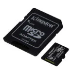 ⁦Kingston طاقة ذاكرة microSDXC كانفاس سيليكت بلس 128GB بسرعة قراءة 100 ميجابايت/ثانية A1 فئة 10 UHS-I + محول (SDCS2/128GB)⁩ - الصورة ⁦2⁩