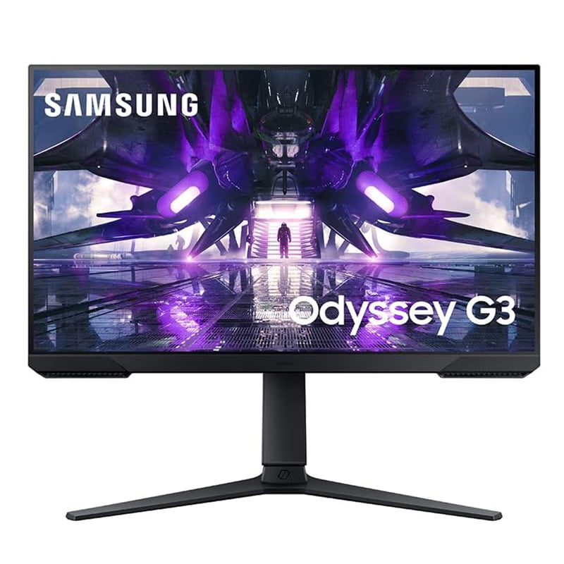 61Iyd1JyBcL._AC_SL1000_ SAMSUNG 24" Odyssey G32A FHD 1ms 165Hz Gaming Monitor with Eye Saver Mode, Free-Sync Premium - Image 1