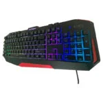GX600 Gaming Keyboard Rubber Dome Backlit Keytop Structure, With RGB Colors backlight - Image 2