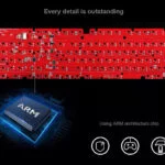 ⁦لوحة المفاتيح الميكانيكية للألعاب Motospeed CK98 - إضاءة خلفية RGB | أسود⁩ - الصورة ⁦2⁩